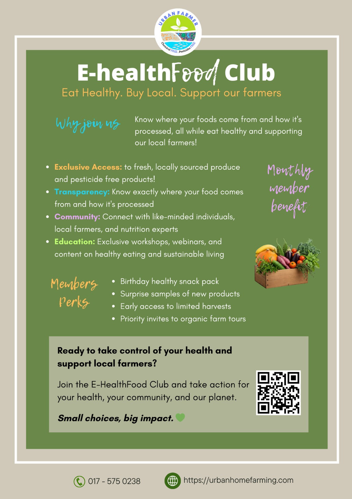 E-HealthFood Club Membership (3 Months Membership)