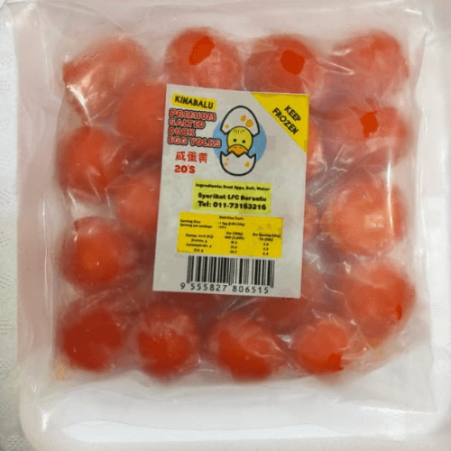 Kinabalu Premium Salted Duck Egg Yolks (20’s per pack)