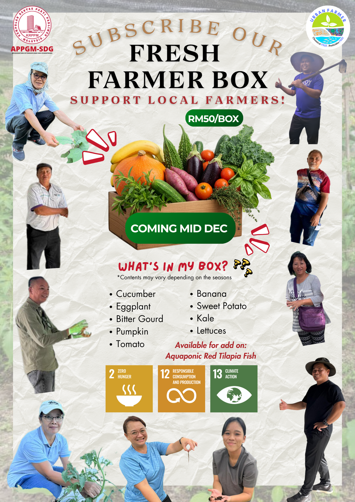 Fresh Farmer Box (Subscription Pledge) - coming Mid Dec!