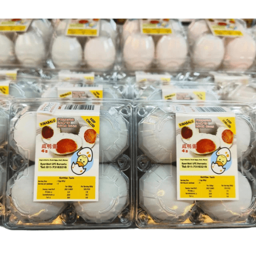 Kinabalu Premium Salted Duck Eggs (4 pcs)